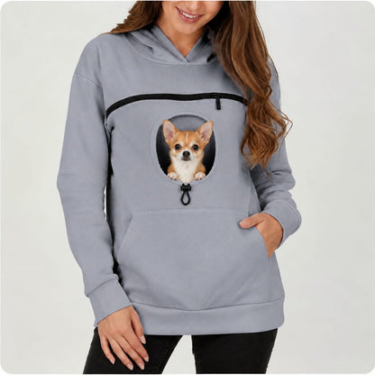 🐾 Sudadera Portamascotas – Lleva a Tu Mejor Amigo Contigo