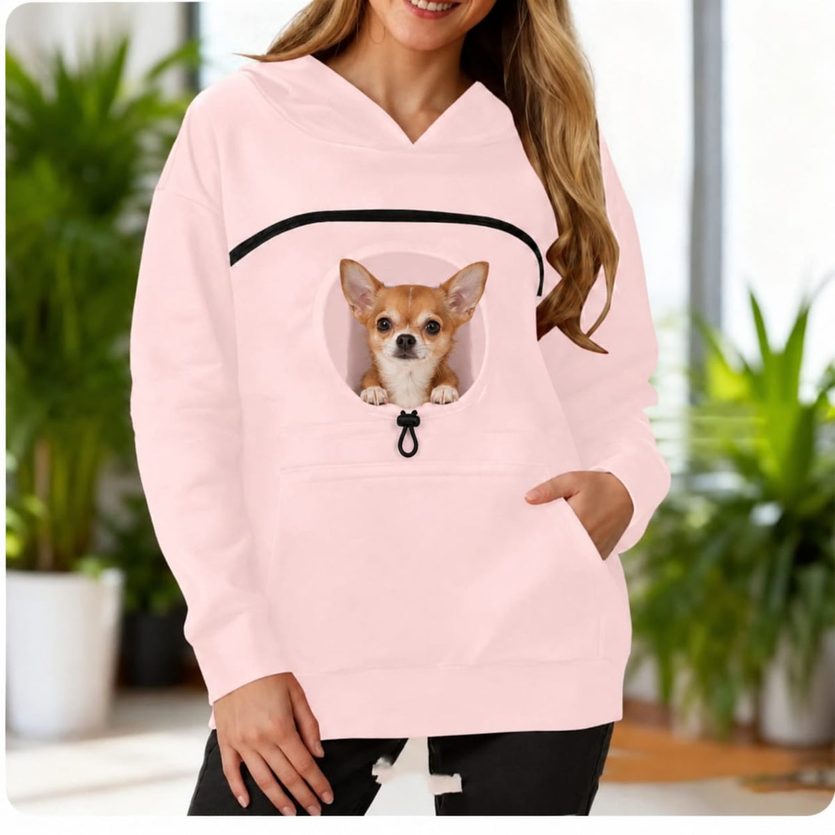 🐾 Sudadera Portamascotas – Lleva a Tu Mejor Amigo Contigo