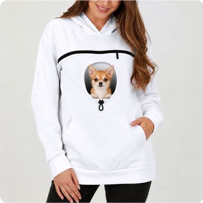 🐾 Sudadera Portamascotas – Lleva a Tu Mejor Amigo Contigo
