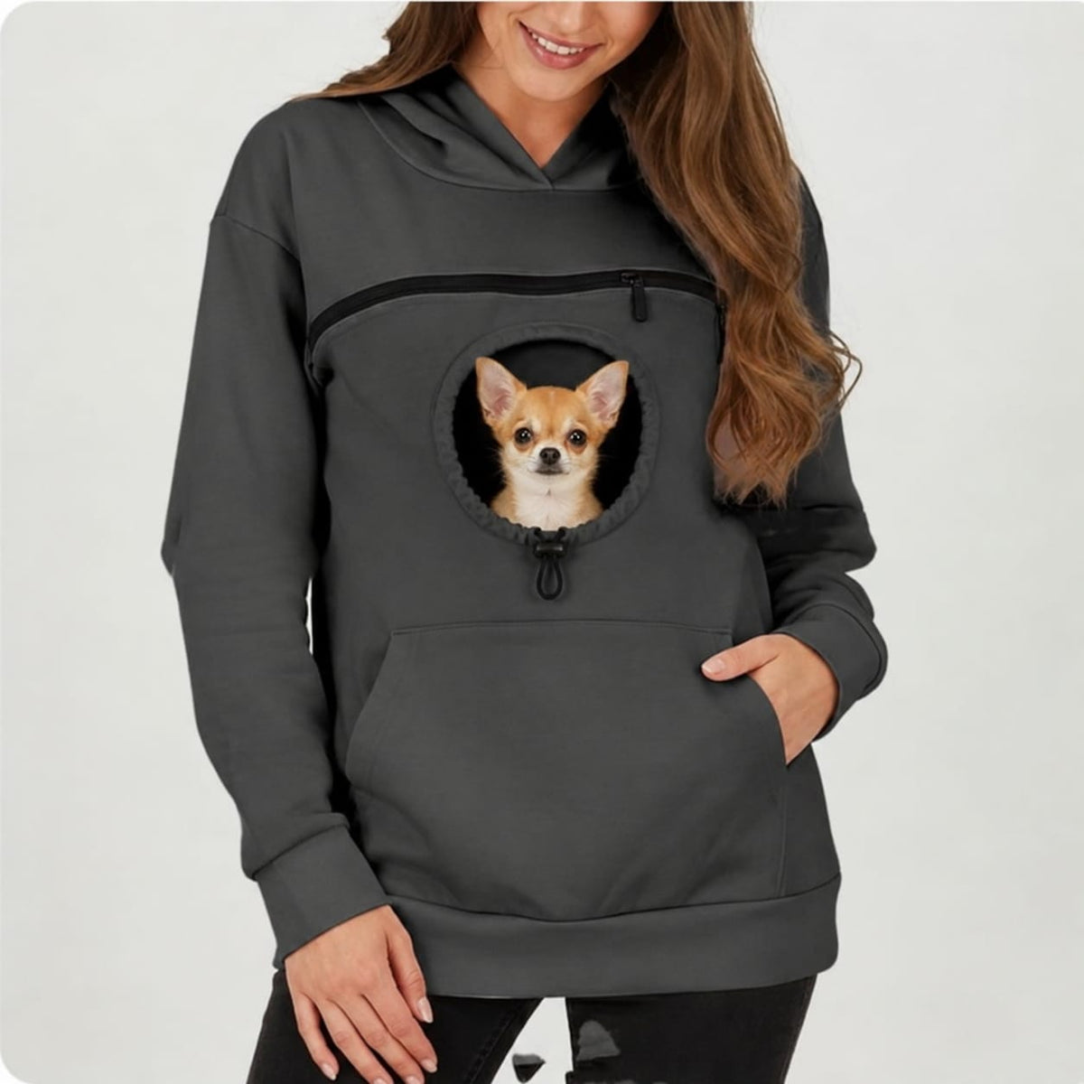 🐾 Sudadera Portamascotas – Lleva a Tu Mejor Amigo Contigo