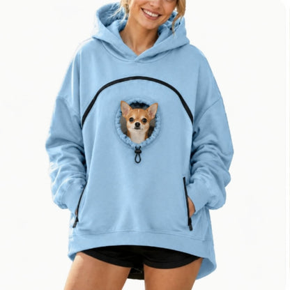 🐾 Sudadera Portamascotas – Lleva a Tu Mejor Amigo Contigo