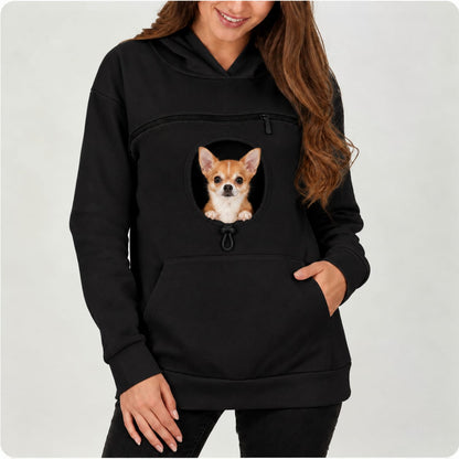 🐾 Sudadera Portamascotas – Lleva a Tu Mejor Amigo Contigo